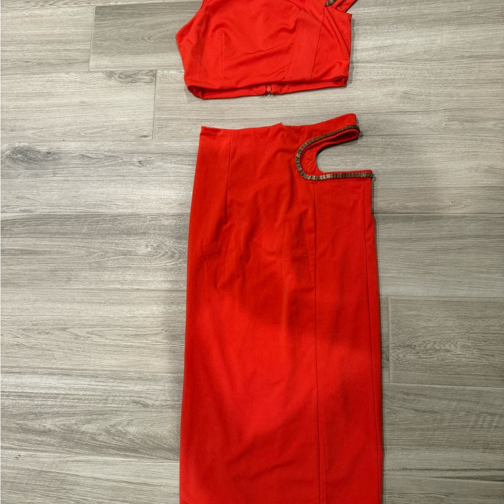 Medium v shop two piece outfit